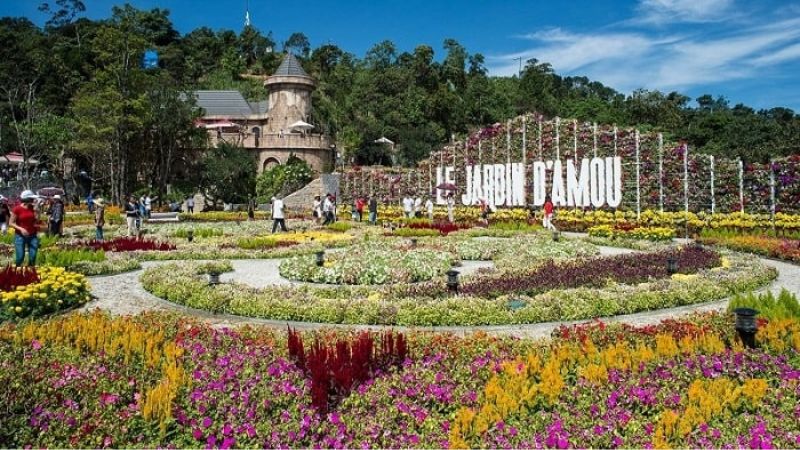 Chốn tiên cảnh nơi vườn hoa Le Jardin D'Amour