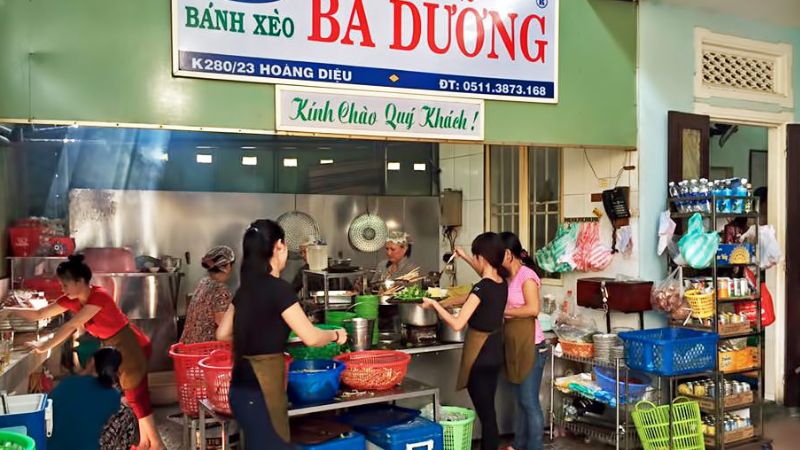 Bánh xèo Bà Dưỡng Đà Nẵng