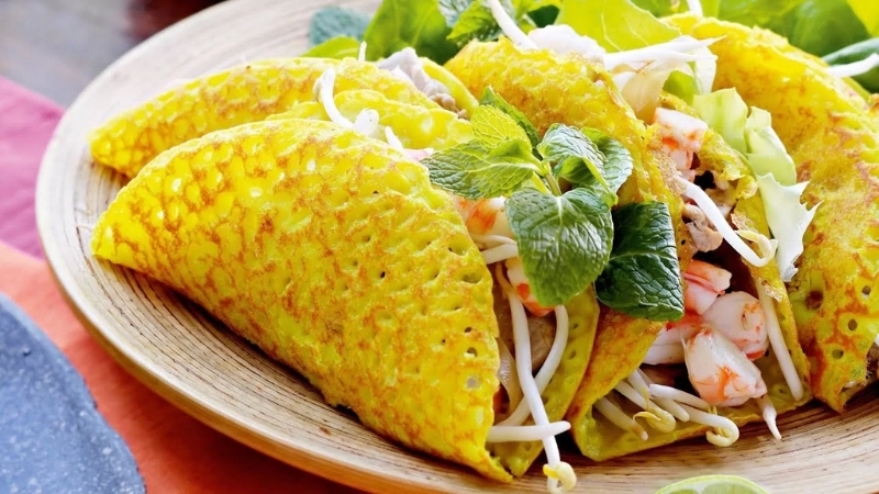 Bánh xèo Bà Dưỡng tại Đà Nẵng