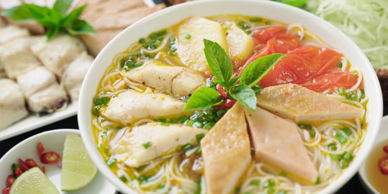 Bún chả cá bà Hường