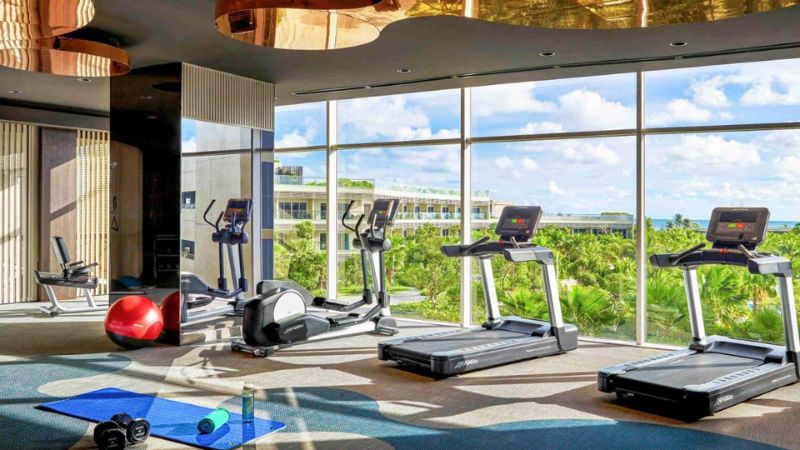 Phòng tập gym tại khách sạn Pullman Phú Quốc