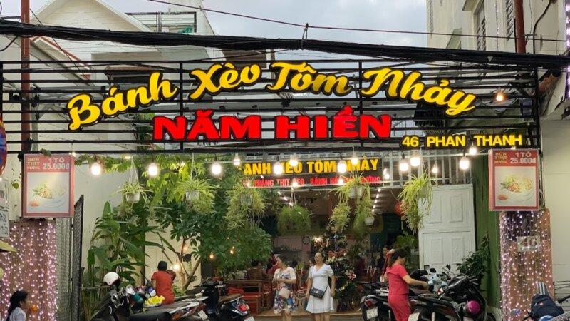 Hương vị bánh xèo tôm nhảy Năm Hiền