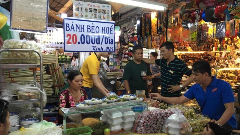 Bánh bèo chợ Bến Thành quận 1