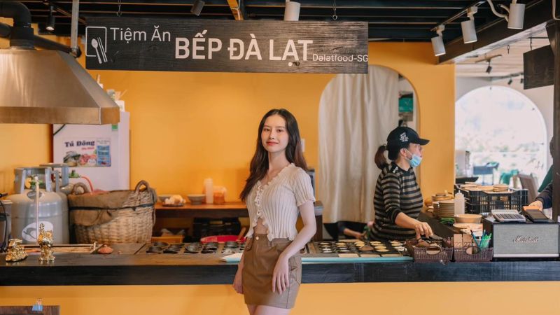 Check in tại tiệm bếp Đà Lạt