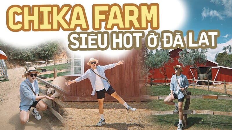 Chika Farm địa điểm tại Đà Lạt có gì thú vị