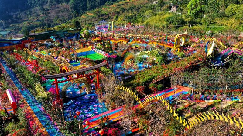 Kombi Land Đà Lạt - “Tiểu sa mạc” thu nhỏ giữa lòng Đà Lạt