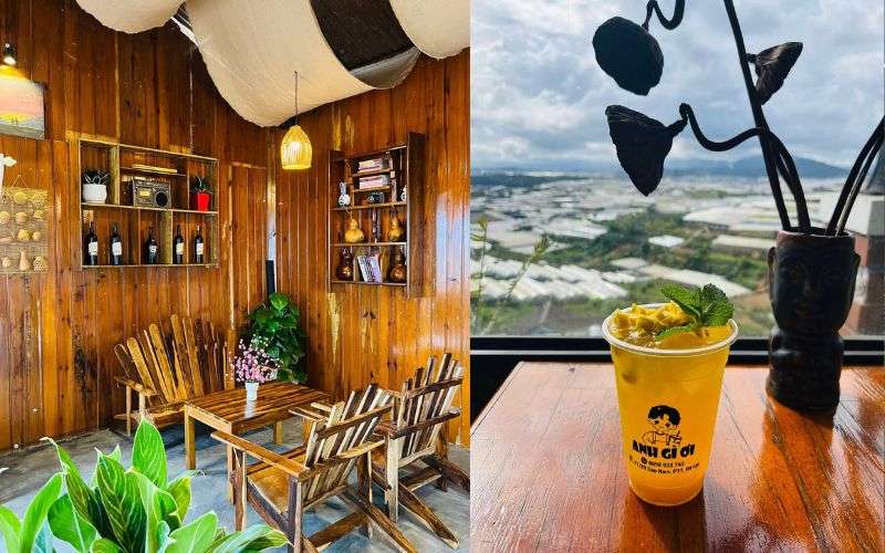 Quán Anh Gì Ơi Cafe cực chill với view đẹp ngút ngàn