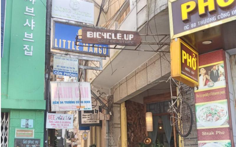 Hướng dẫn đường đi đến Bicycle Up Cafe