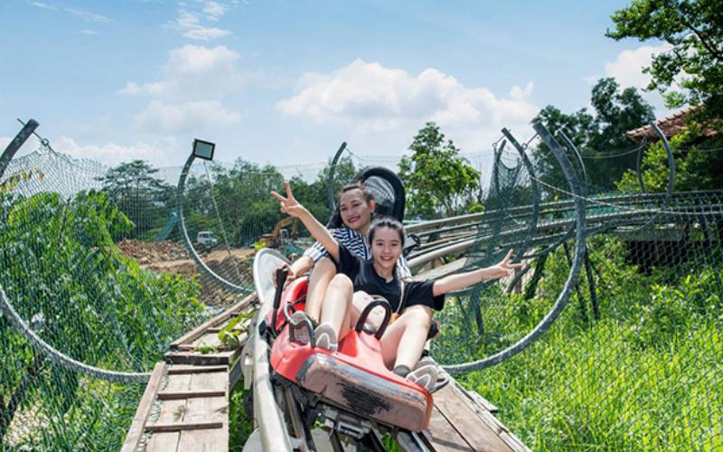 Xe trượt dốc Hồ Mây - Alpine Coaster