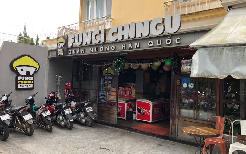 Thông tin cơ bản về quán nướng Fungi Chingu