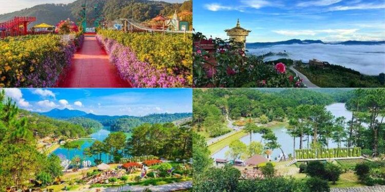 Khám phá top 20 khu du lịch Đà Lạt đầy mê hoặc
