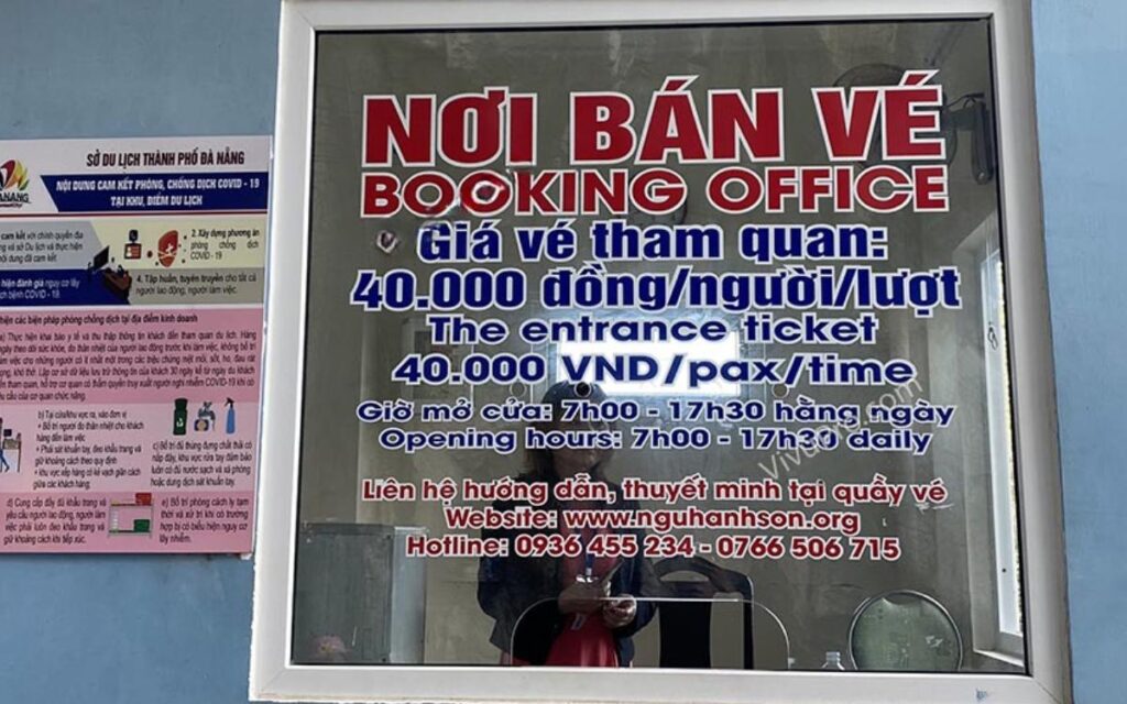 Thông tin về khu vực tham quan núi Ngũ Hành Đà Nẵng