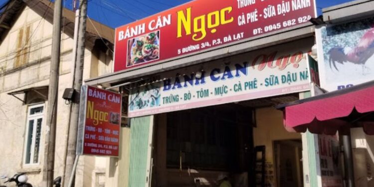 Bài đánh giá về bánh căn Ngọc Đà Lạt
