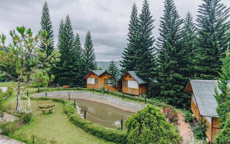 Căn phòng thiết kế đặc biệt tại Berry Valley Homestay Đà Lạt