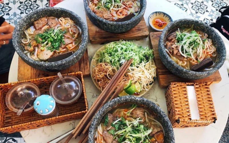 Bún bò thố đá Đà Lạt chất lượng