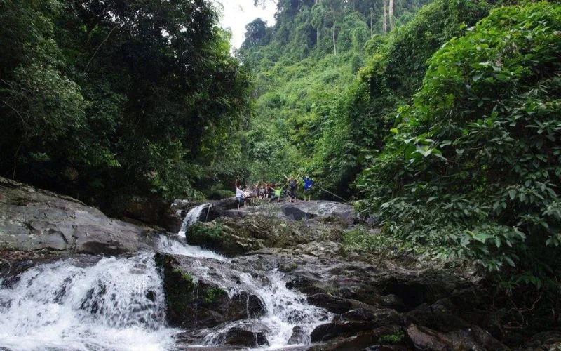 Núi Thần Tài nằm trong khu bảo tồn thiên nhiên Bà Nà Núi Chúa