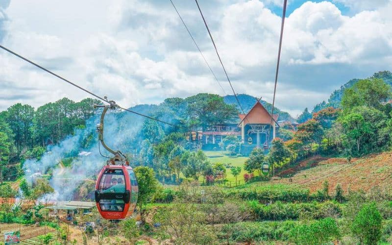 Đồi Robin có khu du lịch cáp treo dài hơn 2km