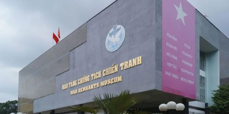 Review về bảo tàng Bảo Chứng Chiến Tranh Sài Gòn