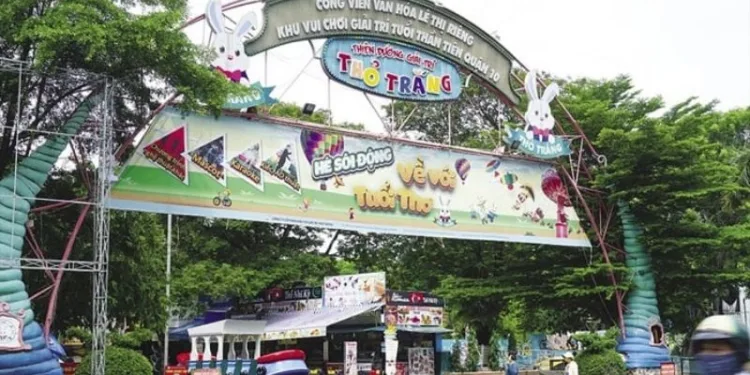 Công viên Lê Thị Riêng - Điểm đến với nhiều hoạt động giải trí 5 Rất nhiều trò chơi thú vị ở công viên Lê Thị Riêng