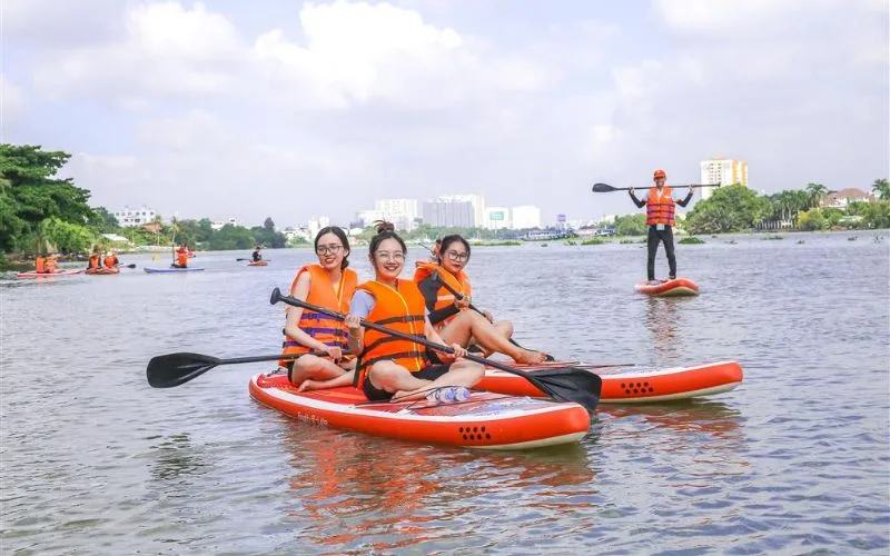 Saigon SUP Club - Địa điểm vui chơi Sài Gòn nổi bật