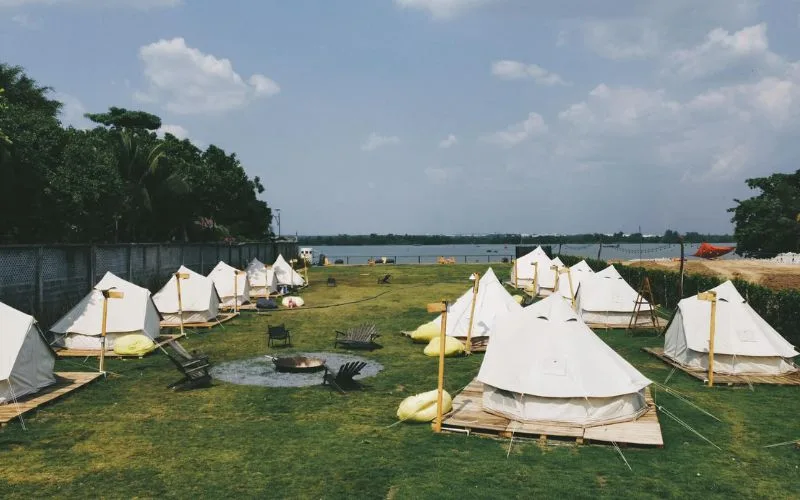 Vietgangz Glamping Club Saigon thích hợp để cắm trại