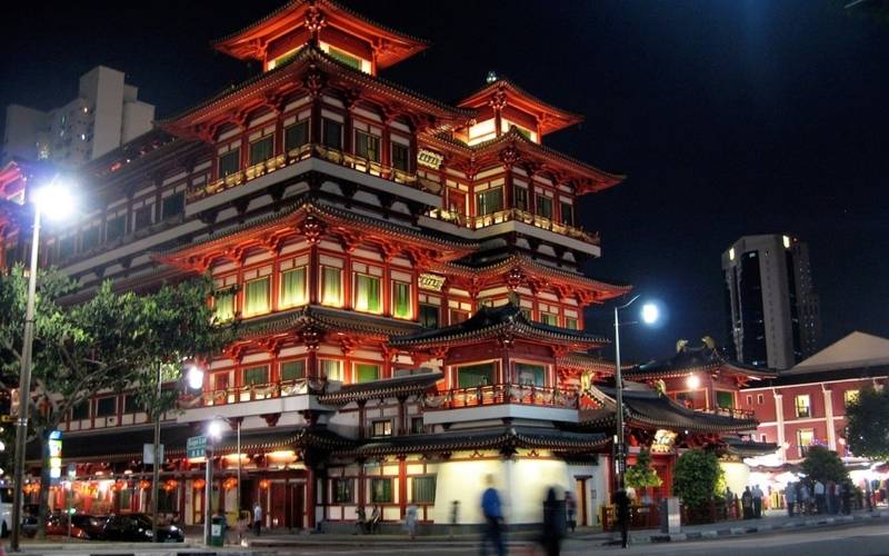 Phố ChinaTown lộng lẫy về đêm