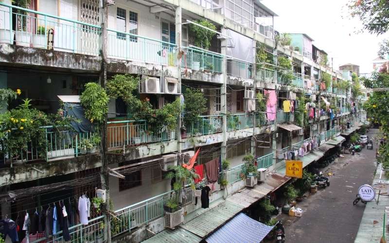 Chung cư Nguyễn Thiện Thuật vớt nét cổ kính, là điểm đến cho những tín đồ ẩm thực độc đáo