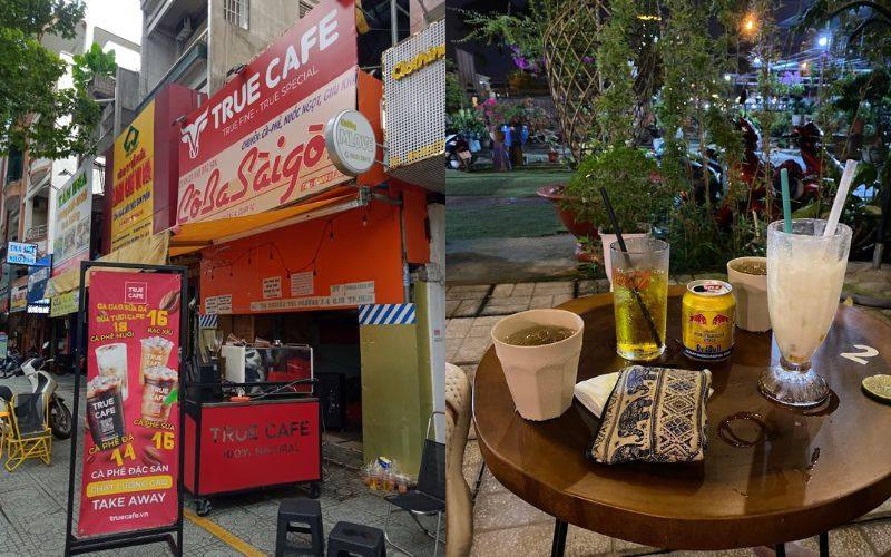 Quán Cô Ba Sài Gòn cafe Quận 10 nổi tiếng với món cà phê muối