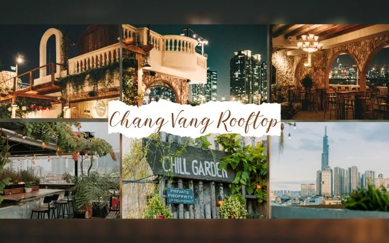 Chạng Vạng Rooftop mang đến không gian bình yên và chill với view bao quát thành phố về đêm