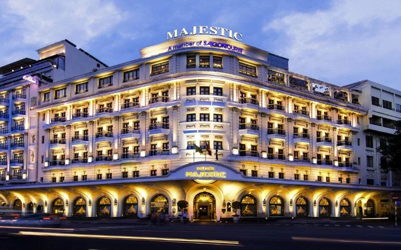 Khách sạn Majestic Saigon - Khách sạn 5 sao tại Sài Gòn nổi tiếng hàng đầu