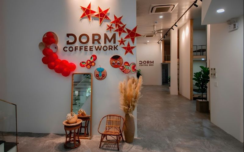 Nơi check-in tại Dorm Coffee vào mỗi dịp Tết