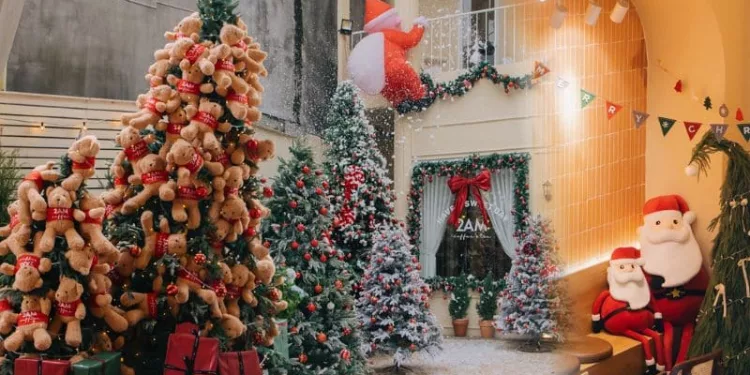 Quán cafe trang trí Noel đẹp ở Đà Nẵng không thể bỏ lỡ