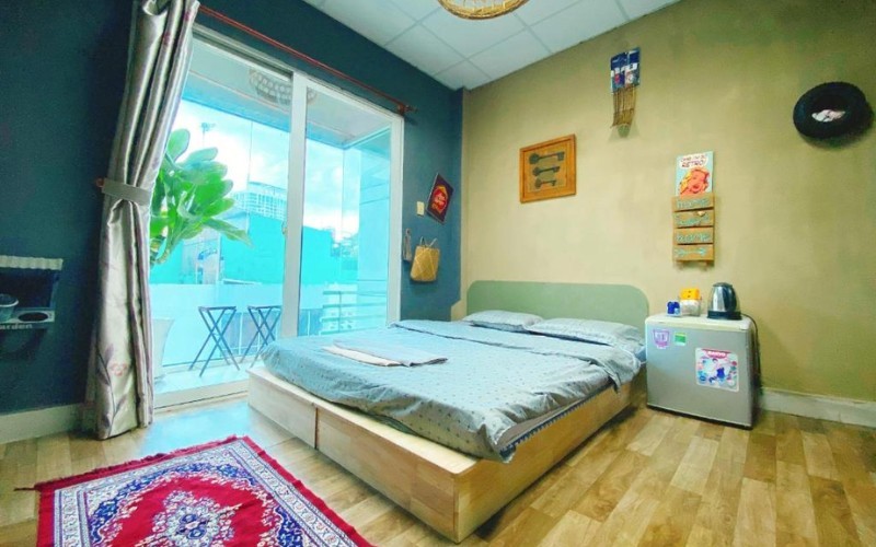 Homestay quận 5 Cozy Room mang phong cách vintage tinh tế