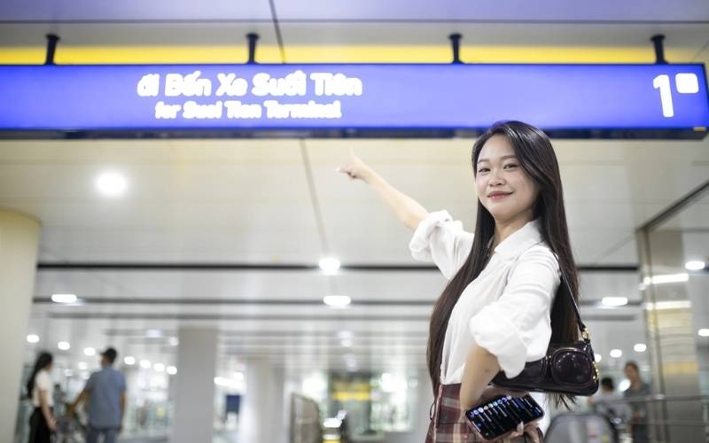 Vẻ đẹp hiện đại của ga Metro Sài Gòn qua những bức ảnh check-in đẹp mắt! 