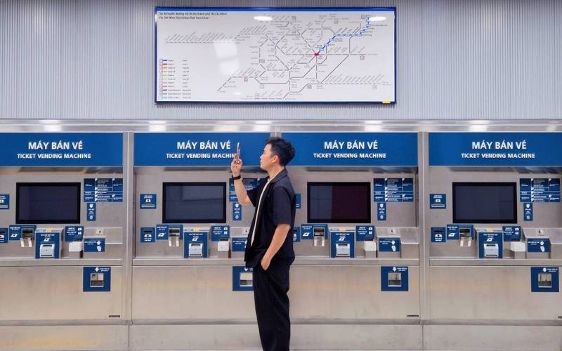 Ga Metro Sài Gòn – nơi tạo ra những bức ảnh check-in cực đỉnh! 