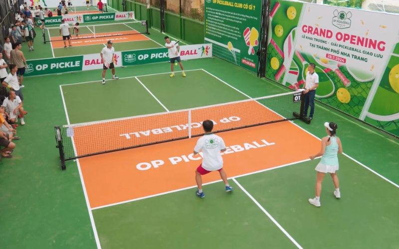 Review sân Pickleball OP Center thành phố Nha Trang