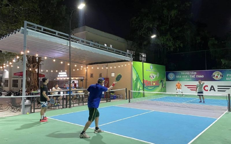 Sân Pickleball Quận 7 tại Trung tâm Văn hóa Thể thao