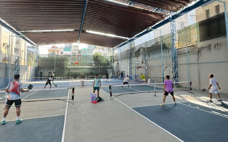 Sân Pickleball Thành Thái Q10 - Sân Pickleball Quận 10 chất lượng nhất