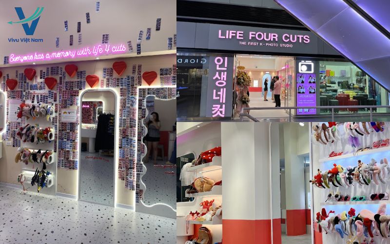 Life4cuts Photobooth có rất nhiều phụ kiện từ dễ thương đến cool ngầu