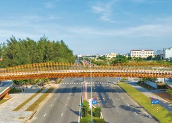 Cầu đi bộ Đà Nẵng - Biểu trưng cho sự gắn bó Việt - Nhật