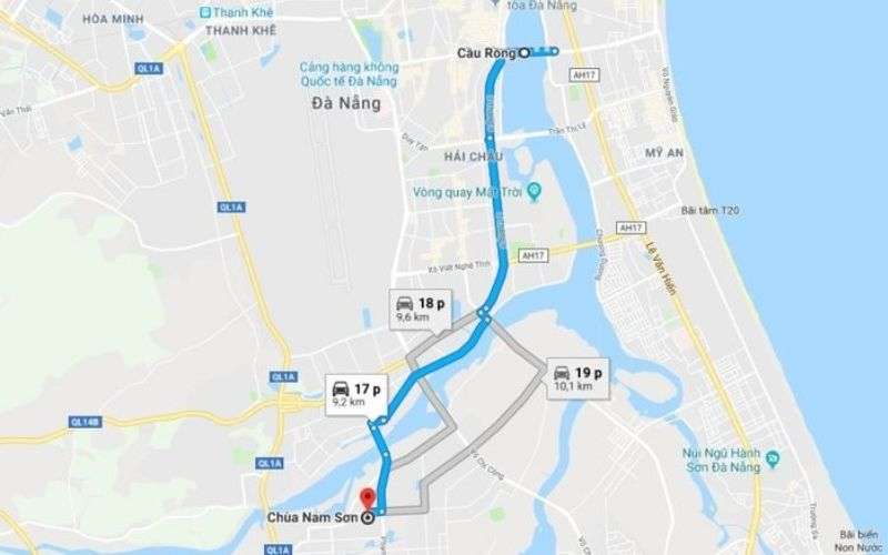 Chùa Nam Sơn - Trải nghiệm văn hóa tâm linh tại Đà Nẵng 19 Đường đến chùa Nam Sơn không quá khó tìm